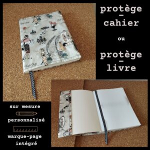 atelier créatif protège cahier coutures et compagnie